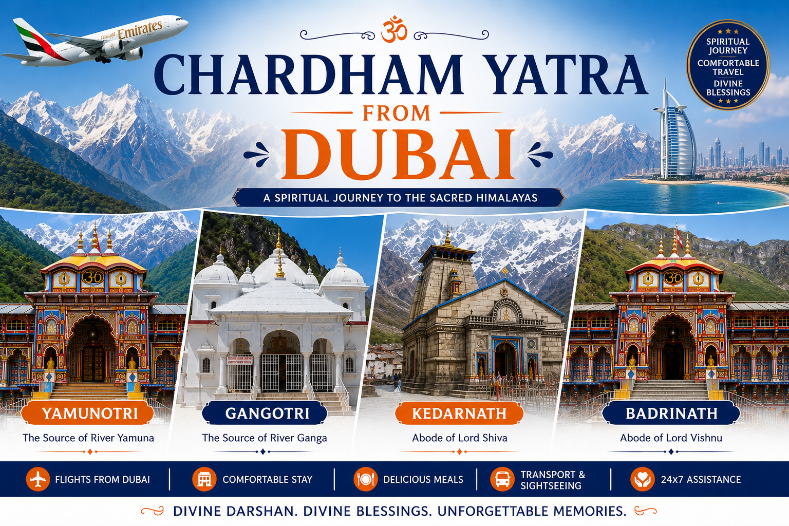 Char Dham Yatra From Dubai